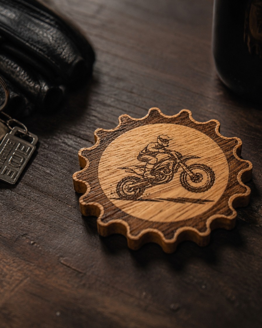 Sprocket Coasters — Set of 2
